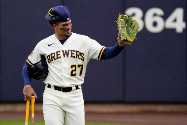 Brewers all sale white uniforms